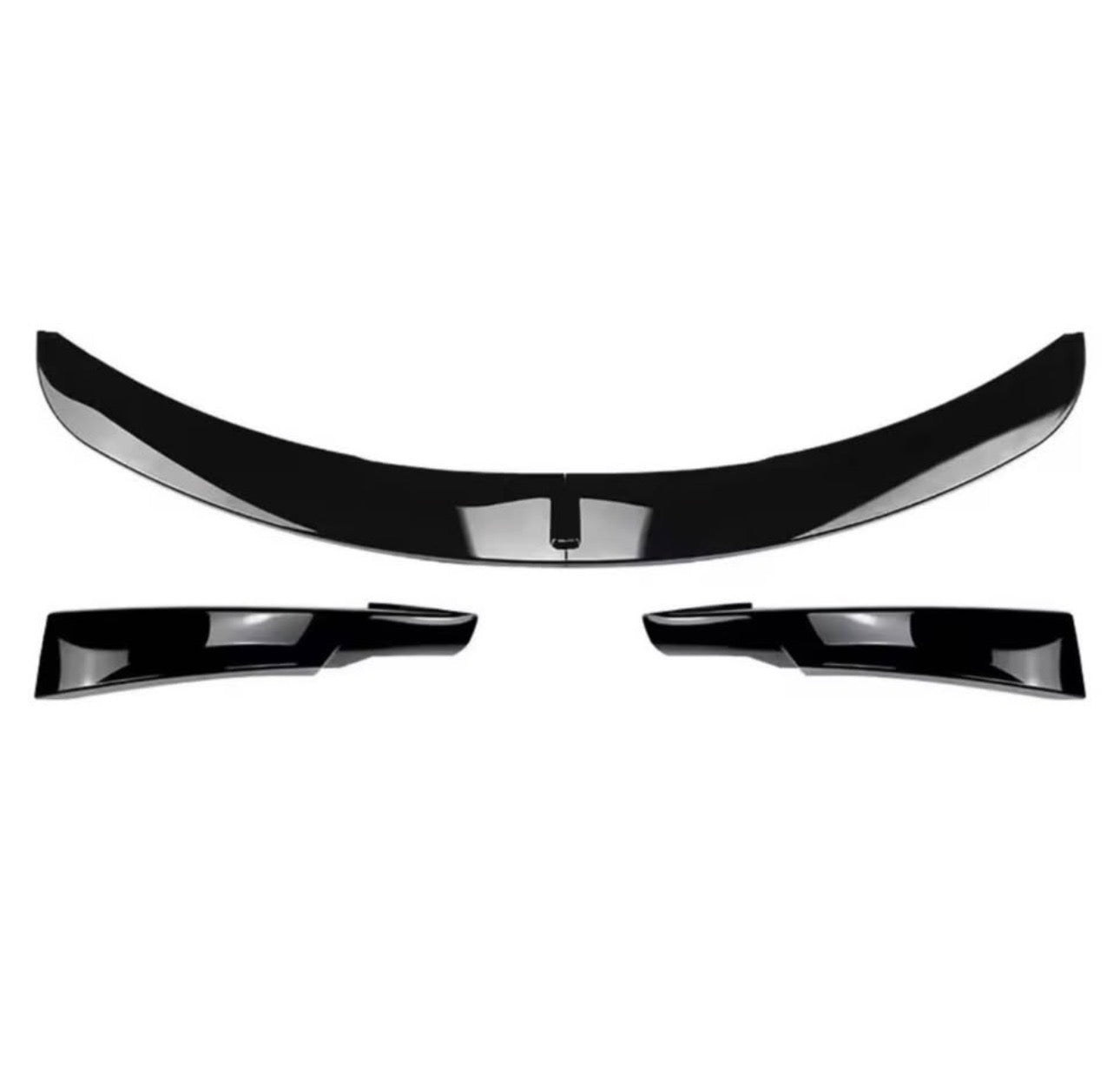 BMW E90/E91 M-Sport Gloss Black Front Splitter Lip
