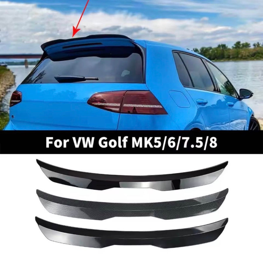 VolksWagen Golf MK5 / MK6 / MK7.5 / MK8 GTI-Style Rear Roof Spoiler
