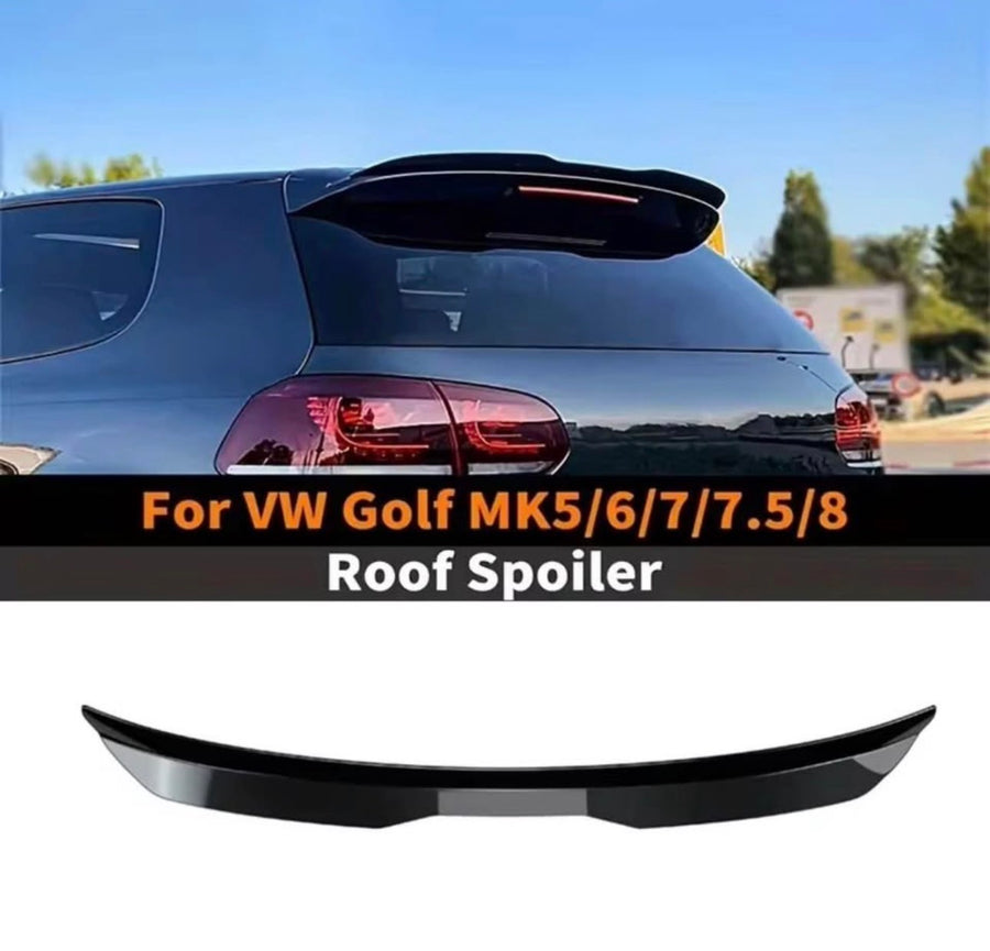 VolksWagen Golf MK5 / MK6 / MK7.5 / MK8 GTI-Style Rear Roof Spoiler