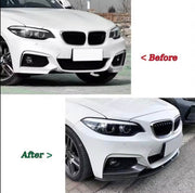 BMW 2 Series F22/F23 M-Sport 3-Piece Front Splitter Lip
