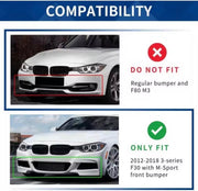 BMW 3 Series F30/F31 M Sport Front Splitter Lip