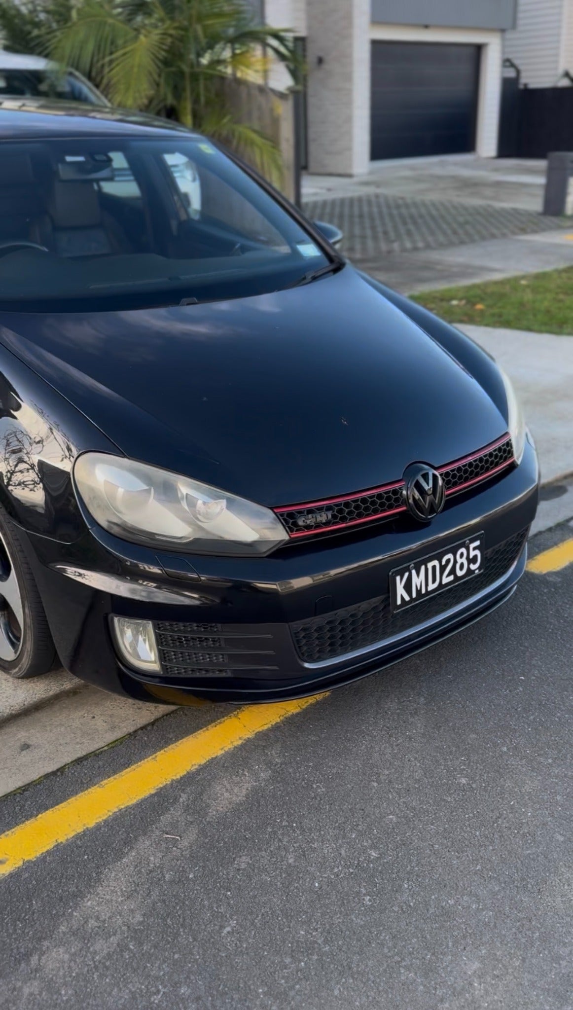 Volkswagen front detail photographed for Apex Euro Styling